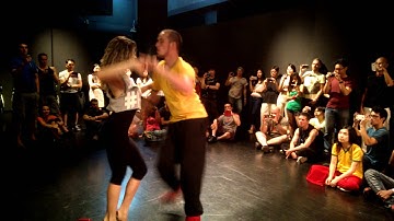 Bruno & Eglantine - zouk connection & musicality workshop demo @ Zouk SEA 2014