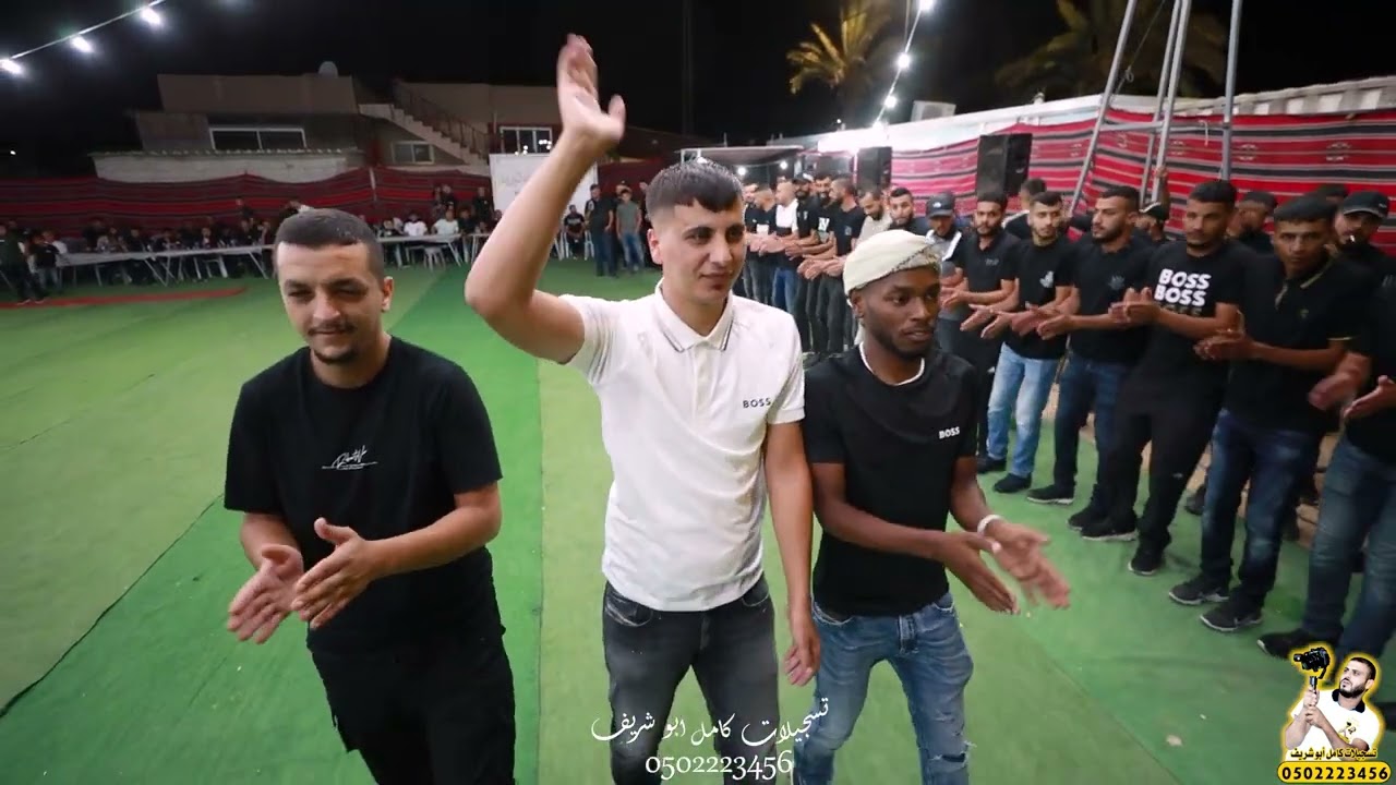 أجمل اللهجات الجديده من مهرجان العريس نجوان ابو محارب ( الجزء الأول) - فؤاد وخليل وابو تكفه