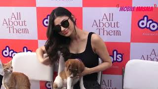 Mouni Roy Supports Drools Vision Of Enhancing Lives Of India's Community Pets - Watch.