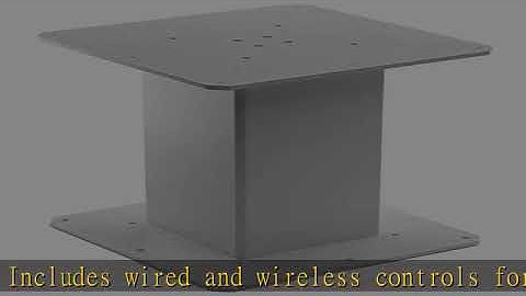 PROGRESSIVE AUTOMATIONS Adjustable Electric Table Lifting Column with one-Leg Lifting System Force