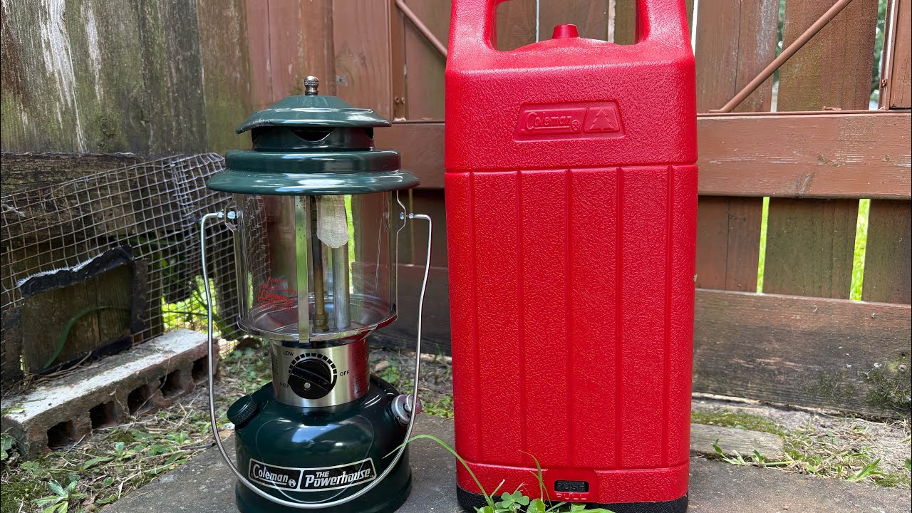 Coleman Powerhouse 290 Lantern 1986 Review - YouTube
