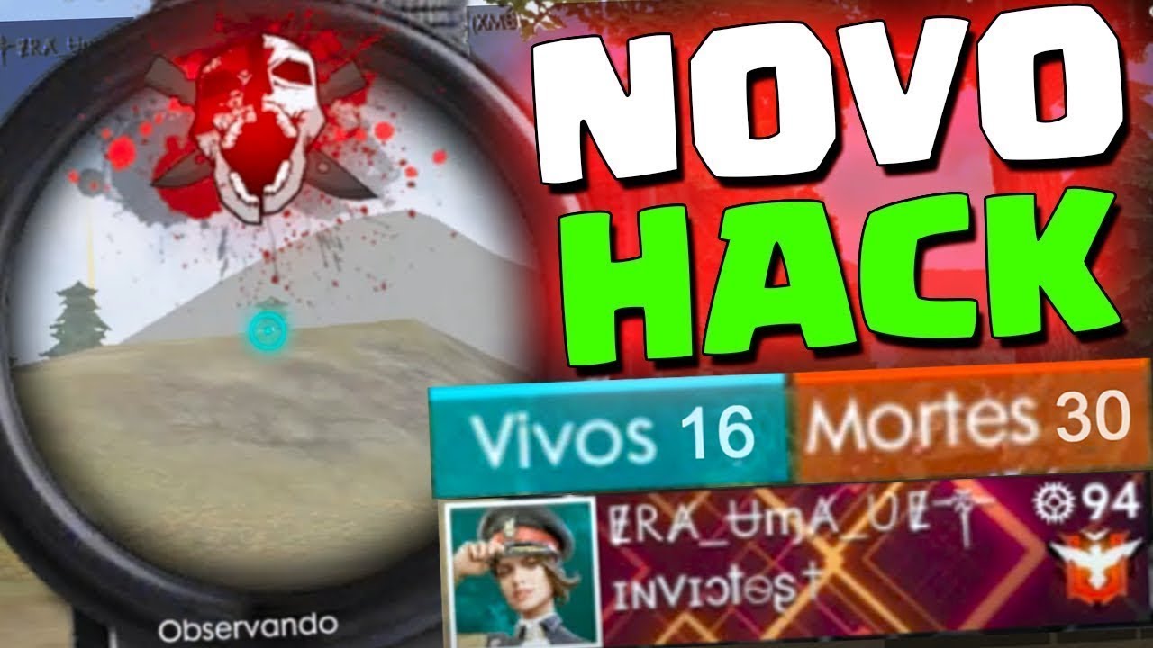 FREE FIRE HACK AO VIVO RUMO AO GLOBAL X1 DOS CRIAS SO CAPA 100 HS - YouTube