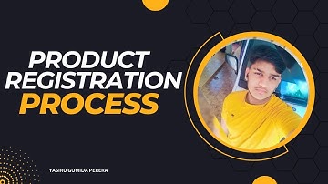 Web project Task 13 | Web Application Product Registration Process | 1st year | Java Institute.