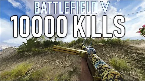 What 10000 ZK-383 Kills Experience Looks Like on Battlefield 5....(My Favorite Weapon)
