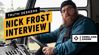 Nick Frost Talks New Amazon Show: Truth Seekers | Comic Con 2020