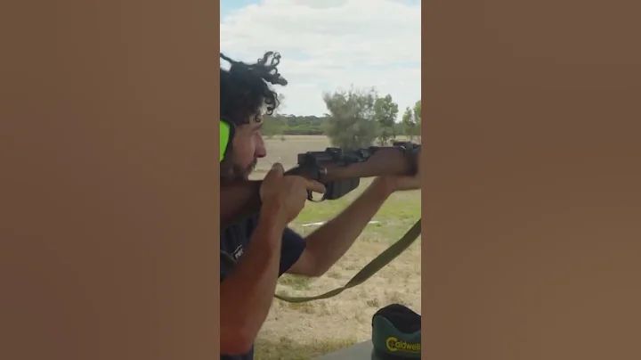 Walking along the range and captured this beautiful old Lee Enfield SMLE. #shorts #rifle #gun #shoot