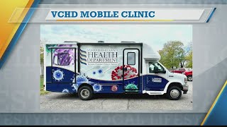Getting vaccines at the Vanderburgh County Health Department
