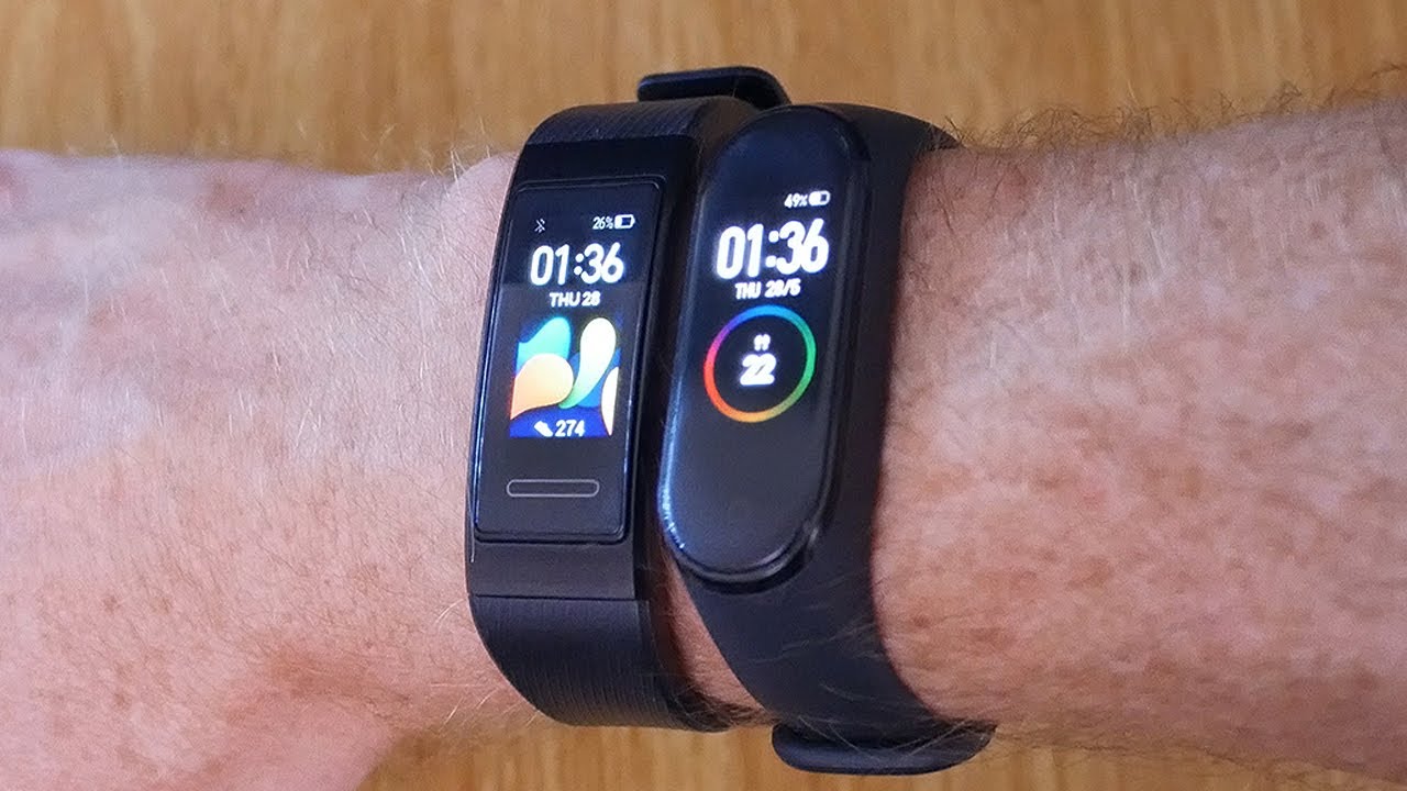 fitbit vs huawei band 4 pro