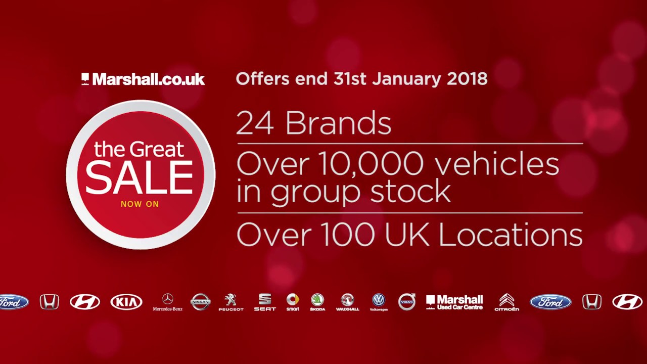 The Marshall Motor Group Great Sale is on now! YouTube