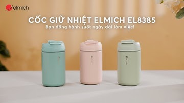 Cốc giữ nhiệt inox 304 Elmich EL8385: Người bạn đồng hành lý tưởng cho dân văn phòng