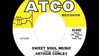 Video thumbnail of "1967 HITS ARCHIVE: Sweet Soul Music - Arthur Conley (a #2 record--mono)"