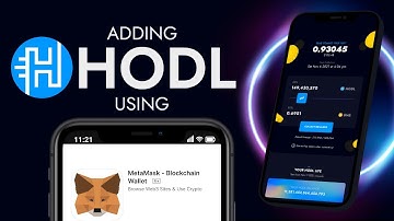Adding HODL Using MetaMask Mobile App