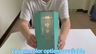 Hexagonal Rigid Gift Box | Custom Tea Packaging Box