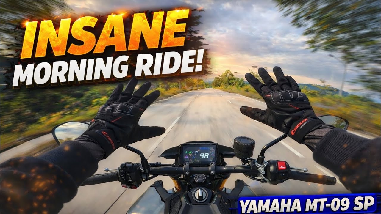 Yamaha MT-09 SP Morning Ride Madness | Sitio Baag, Tarlac | POV