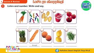 Give Me Five! 2 - Unit 2: Let's go shopping!  - Lesson 8 & Video and 21st Century Skills