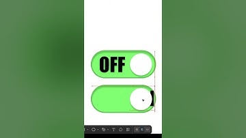 ON & OFF toggle in FIGMA | Animation #figma #prototype