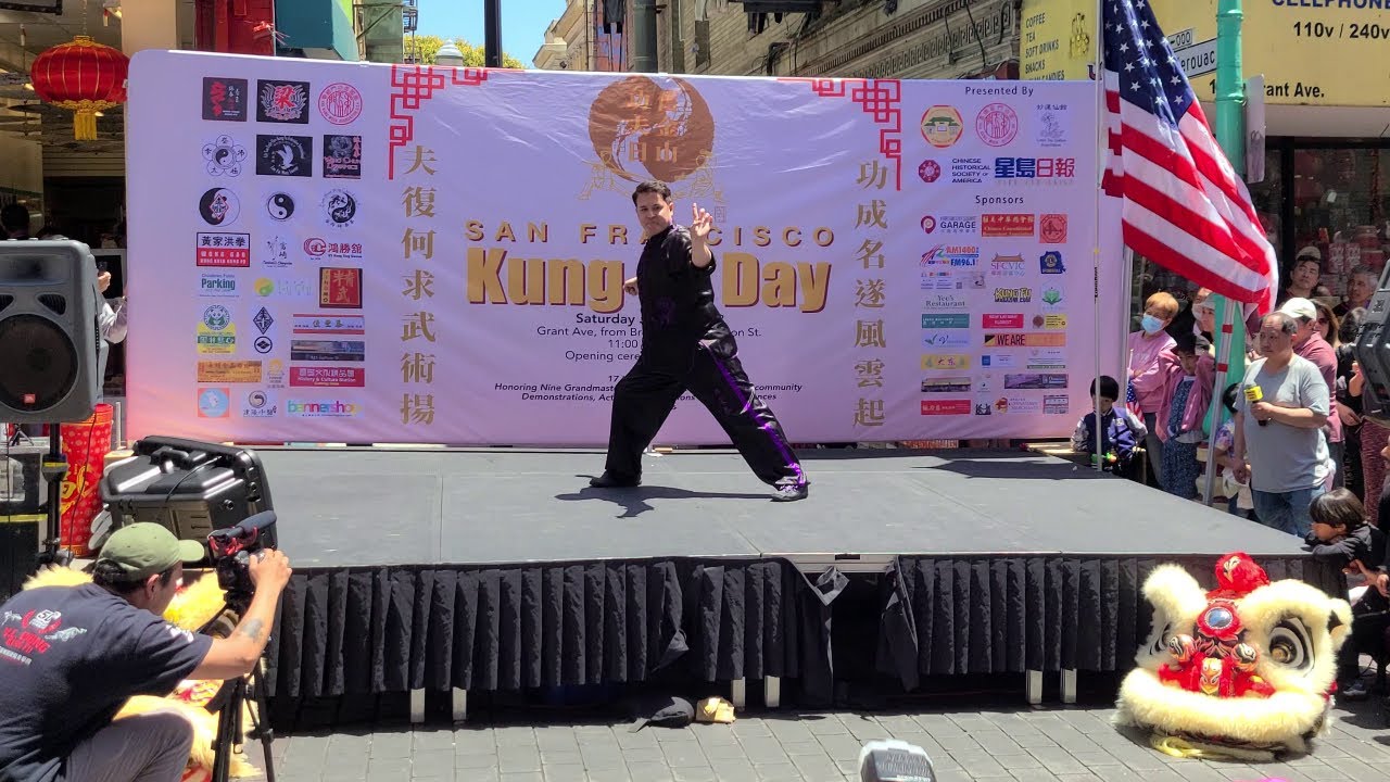 Kung Fu Day 2023 YC Wong Kung Fu School 黃耀禎國術學院 SF Chinatown