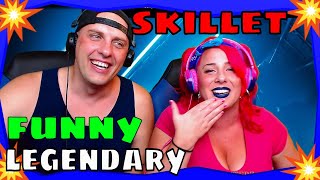 FUNNY REACTION TO Skillet - Legendary (Official Video) THE WOLF HUNTERZ Reactions