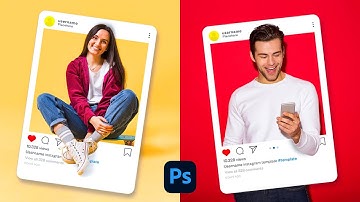 3D Pop Out Effect for Instagram in Photoshop | Photoshop Tutorial I Instagram Frame