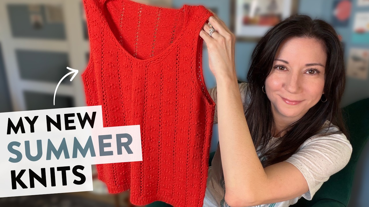 Ready for Summer with this Knit Tank Top | Not the Worst(ed
