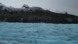 Volando sobre el Svínafellsjökull