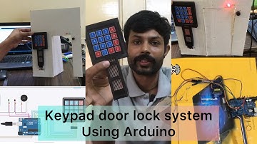 Arduino Keypad Lock System 🔐 | Password Unlock with Servo & LED | By The IITian DPK