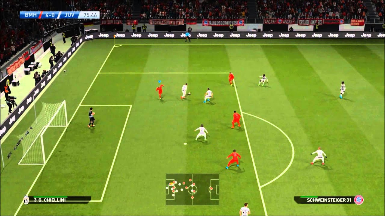PES 2016 Gameplay PS4 YouTube