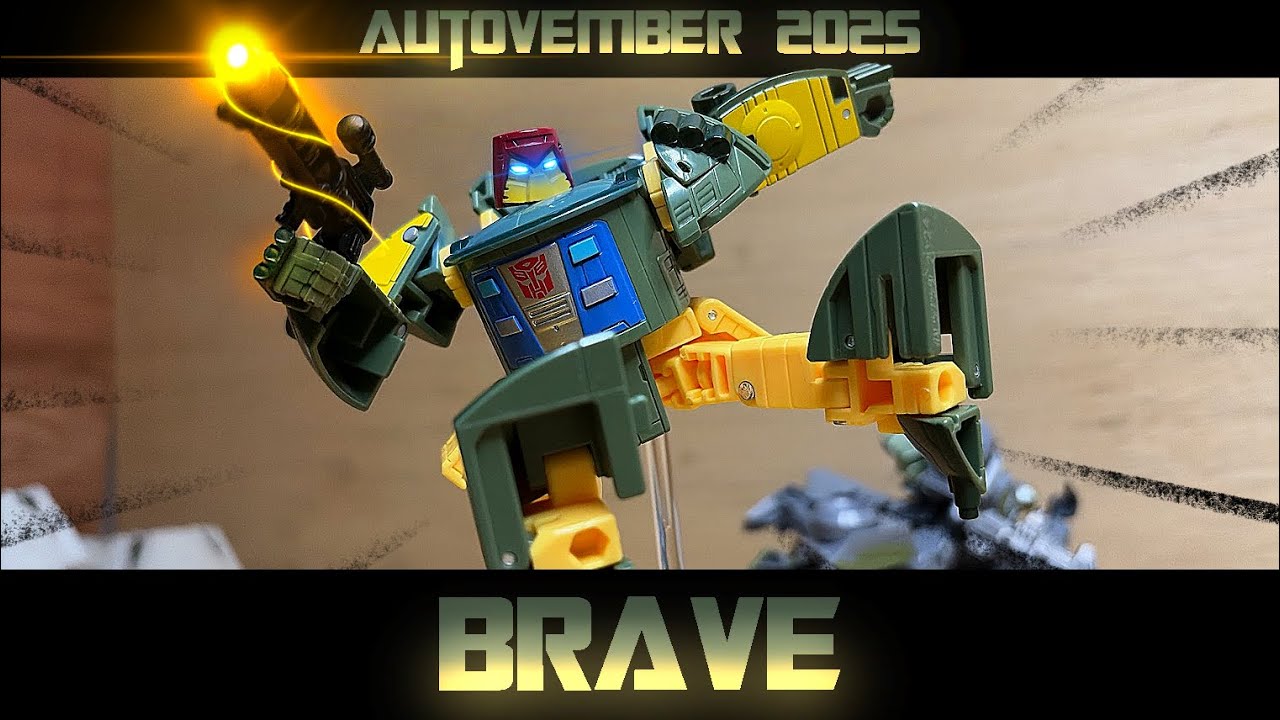 День 1: Brave Autovember 2025 \Transformers Stop Motion/