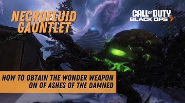How to build the Wonder Weapon on Ashes of the Damned! Necrofluid Gauntlet!