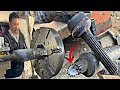 The teeth of the drive shaft are broken | See how our method is fixed | Amazing work