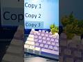 Restore all copies with win+v.
