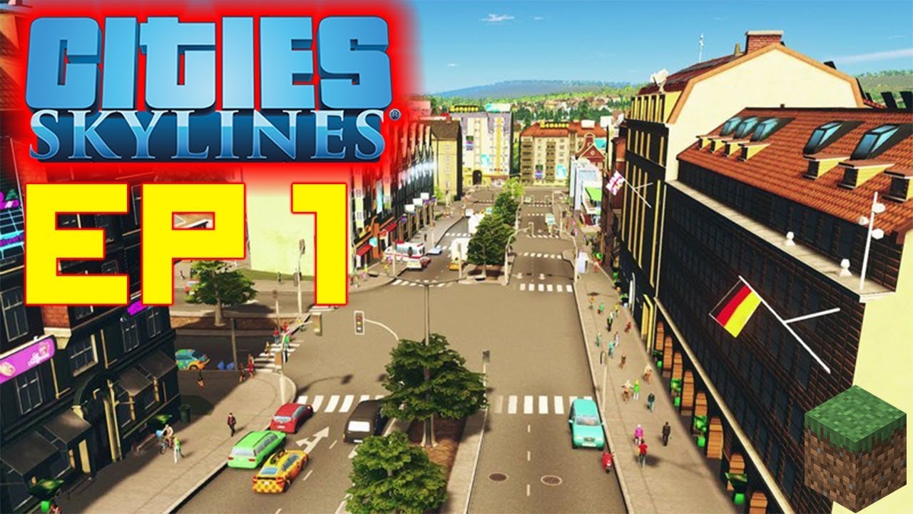 Cities Skylines Ep 1 Dirt Block City YouTube
