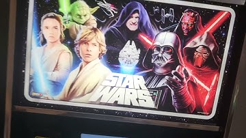 Arcade1Up Star Wars Pinball Mods Installation - Speaker Cover Mod - Sticker Mod