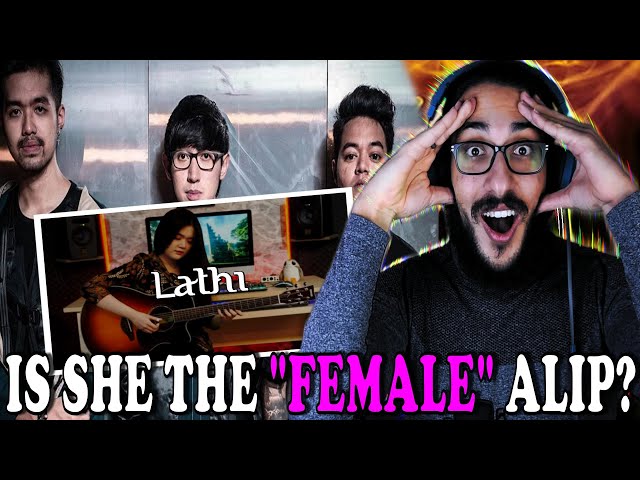 THE BEST COVER OF LATHI! Josephine Alexandra - Lathi fingerstyle guitar cover reaction Indonesia class=