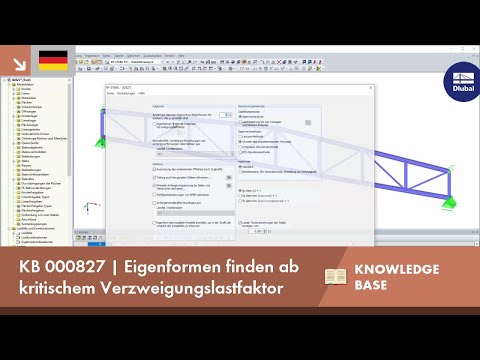 KB 000827 | Eigenformen finden ab kritischem Verzweigungslastfaktor