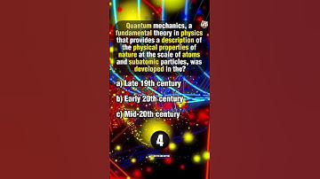 Science Quiz Part 2