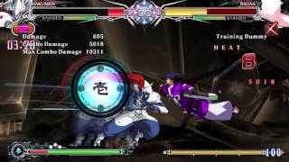 BBCF Hakumen: 10K counter hit confirm