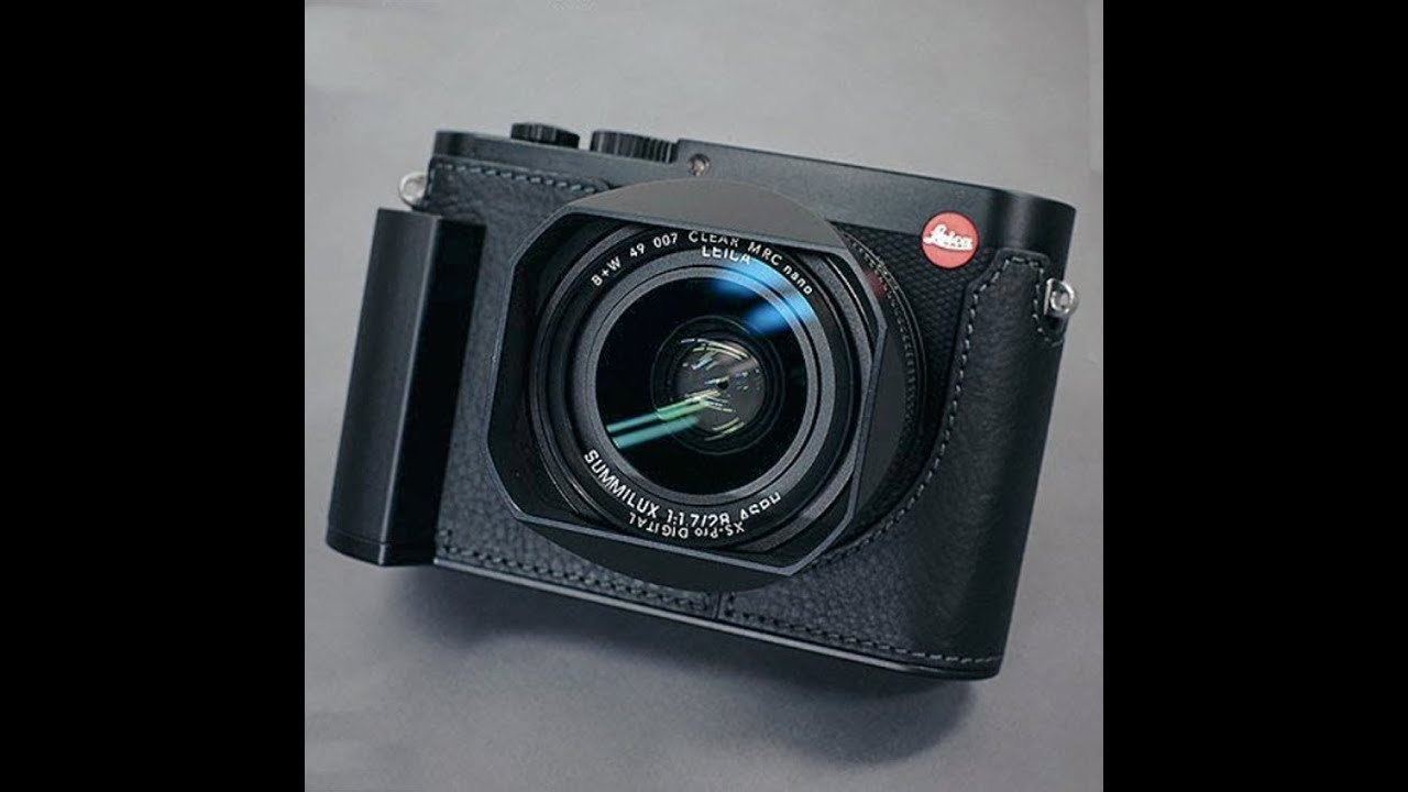 Leica Q Q2 LIM'S Metal/Leather Half Case • Haoge Thumbs Up Grip