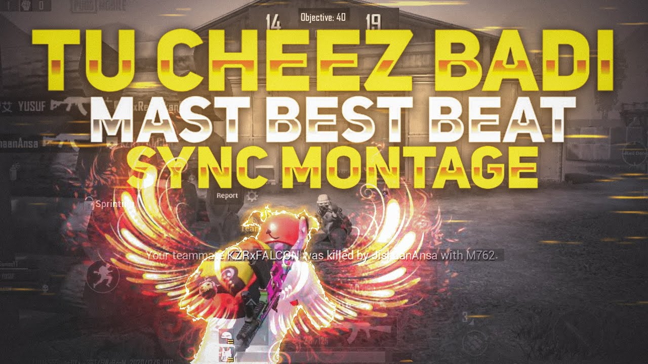 TU CHEEZ BADI H MAST X ALL THE WAY UP | BEAT SYNC MONTAGE | PUBG BEST SYNC | SHASHANK EDITS