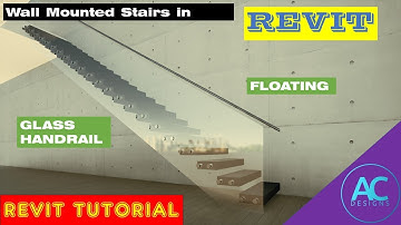 Wall Mounted Floating Stairs in Revit | Revit Tutorial | Tips and Tricks