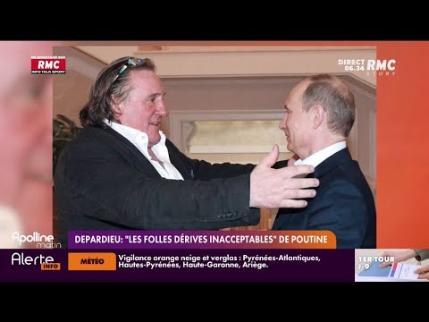 Vídeo: Gerard Depardieu als russos: 