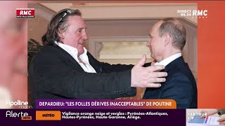 Guerre en Ukraine: Vladimir Poutine perd le soutien de Gérard Depardieu