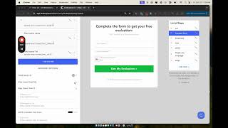 How to adjust field lead capture form field layout to multiple columns