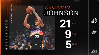 Cam Johnson 21 Pts, 7-7 Fg, 5-5 3 Pm Had Himself A Night Phoenix Suns