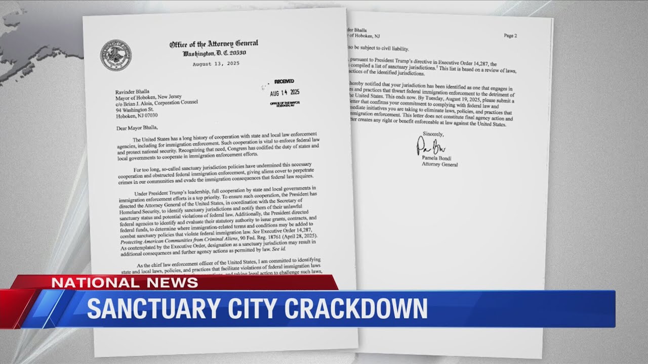 Sanctuary city crackdown