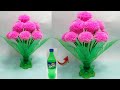 प्लास्टिक बोतल और ऊन से गुलदस्ता बनाने का आसान तरीका/Easy Wool Flower Guldasta Craft Idea/Plastic Bo