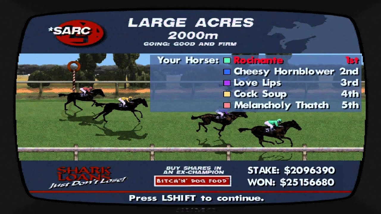 GTA San Andreas. Horse racing YouTube