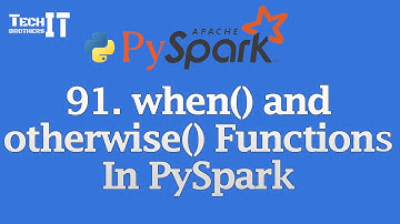 PySpark when() and otherwise() Explained |Apply If-Else Conditions to DataFrames #pysparktutorial