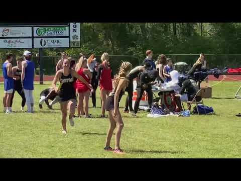Canton Academy 6th grader - anchor s 4x 100 in JV and WINS