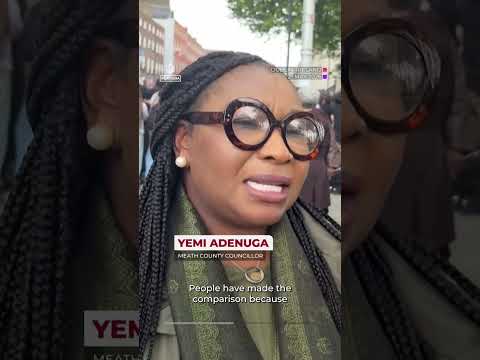 Hundreds protest Ireland’s ‘George Floyd moment’ after death of Congolese man